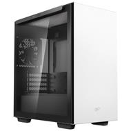 DEEPCOOL skříň Macube 110 WH / Micro ATX / 120mm fan / 2xUSB 3.0 / prosklená bočnice s magnetickým uchycením /  bílá