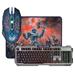 Defender Killing Storm MKP-013L, Sada klávesnice s herní myší a herní podložkou, US, herní, membránová typ drátová (USB)