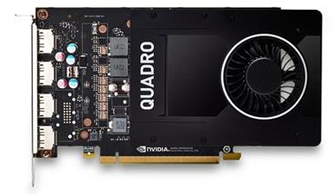 DEL Nvidia Quadro P2200, 5GB, DP 1.4 (4) - KIT
