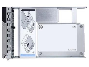 Dell 480GB SSD SATA Read Intensive 6Gbps 512e 2.5in with 3.5" HYB CARR 1 DWPD , Cus Kit