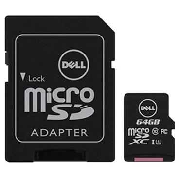 Dell 64 GB Class 10 MicroSDXC karta s SD adaptér