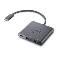 Dell Adapter - USB-C to Dual USB-A with Power Delivery