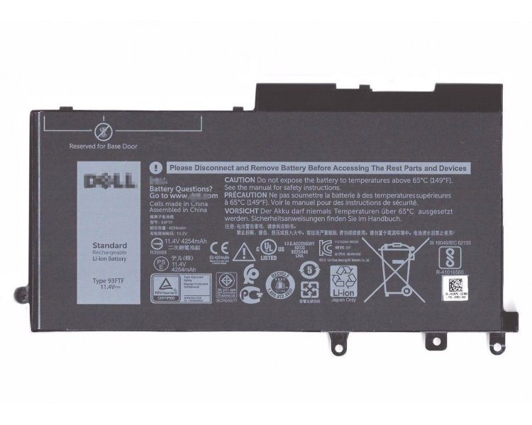 Dell Baterie 3-cell 42W/HR LI-ON pro Latitude NB 5280,5290,5480,5490,5495,5580,5590