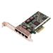 Dell Broadcom 5719 Quad Port 1GbE BASE-T Adapter PCIe Full Height V2 FIRMWARE RESTRICTIONS APPLY Customer Kit