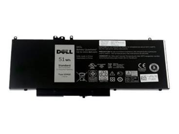 Dell Customer Battery, Primary 4-Cell 51W, CUSBTRYPRI51WHR4CLGC
