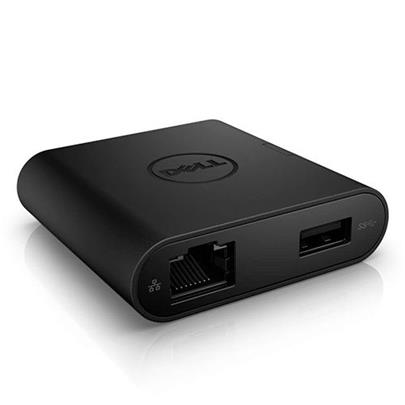 Dell DA200 adaptér USB-C na HDMI / VGA / Ethernet / USB 3.0