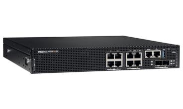 Dell EMC Networking N3208PX-ON/ 4 x 1GbE, 4 x 1/2.5/5G GbE/ 2 x 10GB SFP+ PoE 1xAC PSU IO/PS OS6