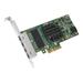 DELL Intel i350 QP/ 1GbE/ 4-portová síťová karta/ 1 gigabit/ PCIe