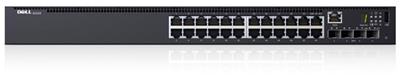 DELL Networking N1524 L3 gigabit switch/24x 1GbE +4x 10GbE SFP+port/stohovatelný/manage./NBD on-site