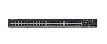 Dell Networking N2248PX-ON 48x1/2.5G PoE 30W/60W 4x25G 2x40G Stacking 1xAC PSU IO/PS airflow OS6