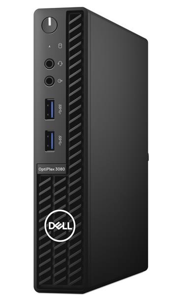 DELL OptiPlex 3080 Micro MFF/ i3-10105T/ 8GB/ 256GB SSD/ Linux/ 3Y Basic on-site