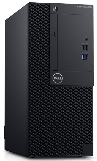 DELL OptiPlex MT 3060/Core i3-8100/8GB/1TB/Intel UHD/DVD-RW/Win 10 Pro 64bit/3Yr NBD