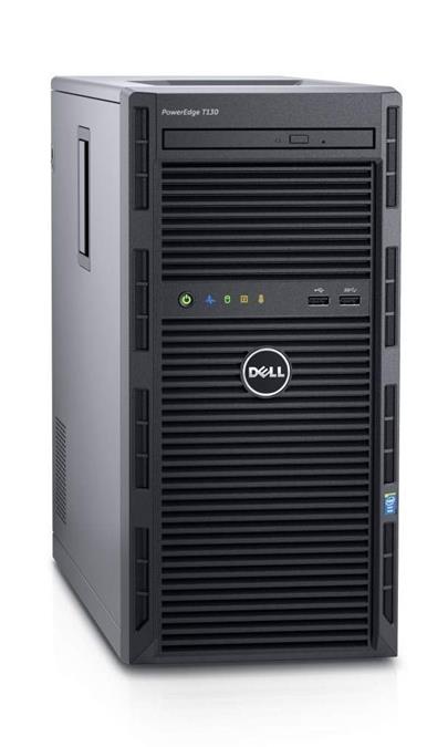 DELL PowerEdge T130/ Xeon E3-1220 v6/ 8GB/ 2x 1TB NLSAS/ DVDRW/ H330/ 2x GLAN/ iDRAC 8 Basic/ 3YNBD on-site