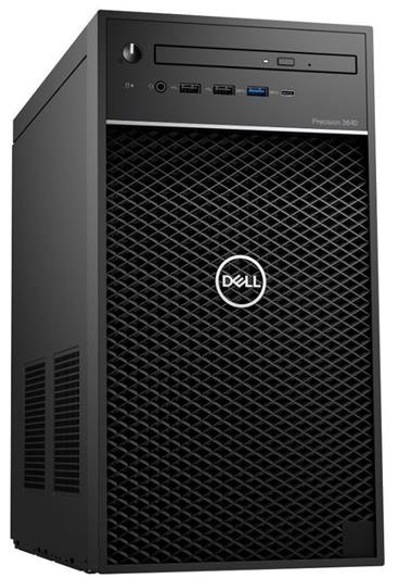 Dell Precision 3640 Tower i7-10700/16GB/256GB SSD+1TB/P2200-5GB/no-DVD/W10P/3RNBD/Černý