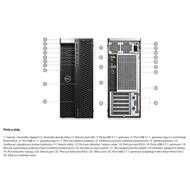 Dell Precision 5820 Tower Xeon W-2223/16GB/256SSD +2x2TB/P620-2GB/5xGLAN/3r PrSu NBD