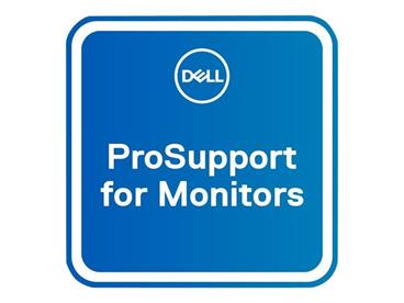 Dell Upgrade z 3 roky Basic Advanced Exchange na 3 roky ProSupport for monitors - Prodloužená dohoda o službách - výměna - 3 let