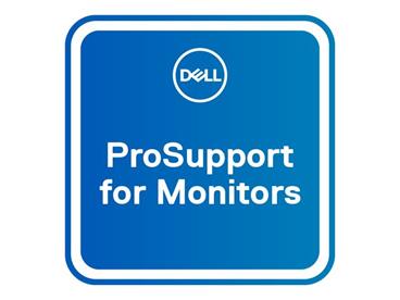 Dell Upgrade z 3 roky Basic Advanced Exchange na 3 roky ProSupport for monitors - Prodloužená dohoda o službách - výměna - 3 let