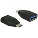Delock Adaptér SuperSpeed USB 10 Gbps (USB 3.1 Gen 2) USB Type-C™ samec > Typ-A samice