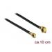 Delock Anténní kabel MHF / U.FL-LP-068 kompatibilní samec > MHF IV/ HSC MXHP32 kompatibilní samec 10 cm 1,13