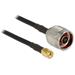 Delock anténní kabel N Plug > RP-SMA Plug CFD200 1.5 m, nízká ztráta