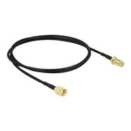 Delock Anténní kabel RP-SMA samec na RP-SMA samice LMR/CFD100 1 m low loss