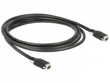 Delock Cable FireWire 9 pin male with screws > 9 pin male with screws 3 m