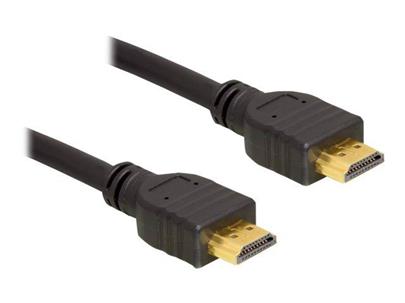 Delock Cable High Speed HDMI with Ethernet - HDMI A male > HDMI A male 4K 3m