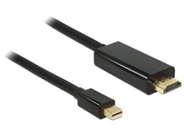 Delock Cable mini Displayport 1.2 male to High Speed HDMI A male 4K 3 m
