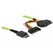 Delock Cable OCuLink PCIe SFF-8611 to U.2 SFF-8639 1 m
