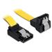 Delock Cable SATA 6 Gb/s up/down metal 50 cm yellow