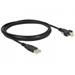 Delock Cable USB 2.0 type A male > USB 2.0 type B male with screws 2 m