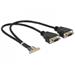 Delock Connection Cable 40 pin 1.25 mm > 2 x VGA