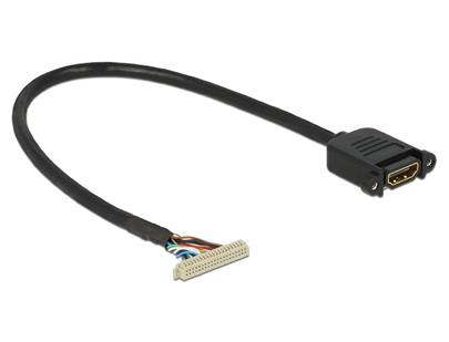 Delock connection cable 40pin 1.25mm > 1 x HDMI