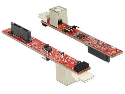 Delock Converter Slim SATA 13 pin > USB 2.0 type B female