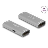 Delock DisplayPort 1.4 Repeater 8K 30 Hz 20 m