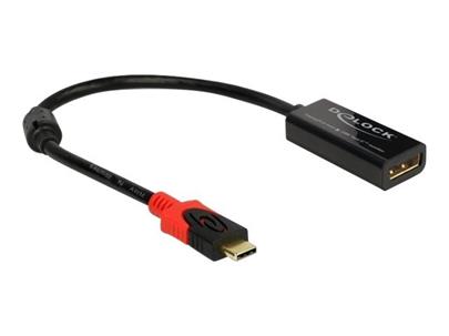 Delock DisplayPort adaptér pro monitor USB Type-C™, 4K 60 Hz