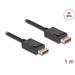 Delock DisplayPort kabel 16K 30 Hz / 8K 60 Hz 40 Gbps 1 m