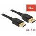 Delock DisplayPort kabel 8K 60 Hz 5 m DP 8K certifikováno