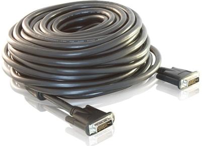 Delock DVI-I (24+5) kabel pro DVI repeater, délka 20m