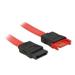 Delock Extension cable SATA 6 Gb/s male > SATA female 30 cm red