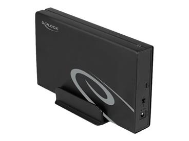 Delock Externí pouzdro pro HDD SATA 3.5" s rozhraním SuperSpeed USB 10 Gbps (USB 3.2 Gen 2)