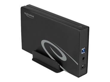 Delock Externí pouzdro pro HDD SATA 3.5" s rozhraním SuperSpeed USB (USB 3.2 Gen 1)