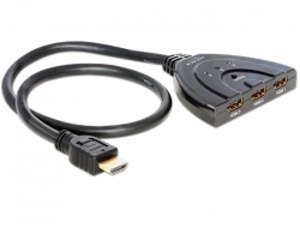 Delock HDMI 3 - 1 obousměrný Switch / Spliter