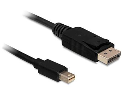 Delock kabel DisplayPort mini (samec) na Displayport (samec), 1,8 metru