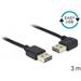 Delock Kabel EASY-USB 2.0-A samec > samec pravoúhlý 3 m