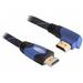 Delock Kabel High Speed HDMI s Ethernetem – HDMI A samec > HDMI A samec pravoúhlý 1 m