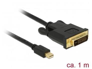 Delock Kabel mini Displayport 1.1 samec > DVI 24+1 samec 1 m