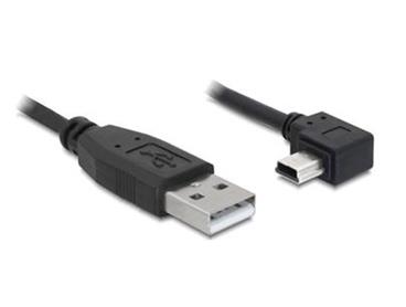 Delock kabel USB 2.0 A-samec > USB mini-B 5-pin samec pravoůhlý, 3 metry
