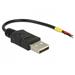 Delock Kabel USB 2.0 Typ-A samec > 2 x dráty bez konektoru 10 cm Raspberry Pi