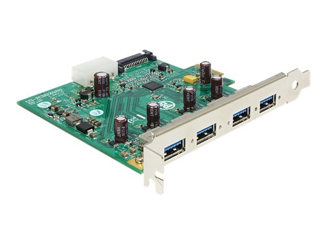 Delock Karta PCI Express USB 3.0 na 4 x externí konektor Typ-A